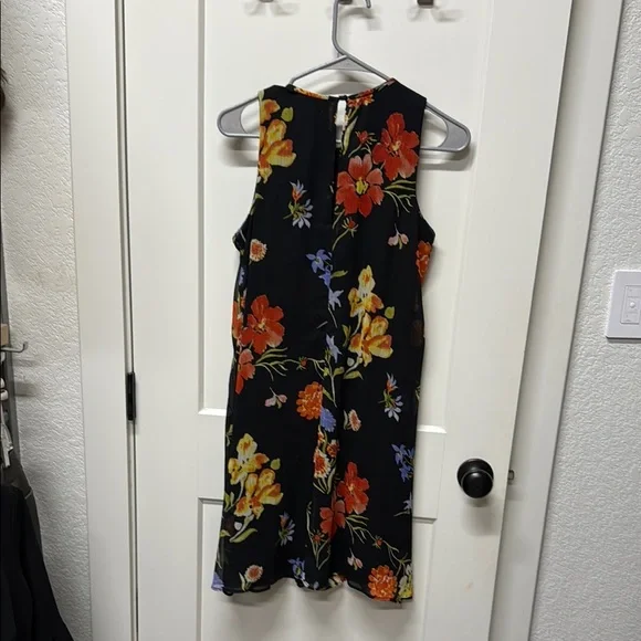 Calvin Klein Floral Black Dress - Picture 4 of 4